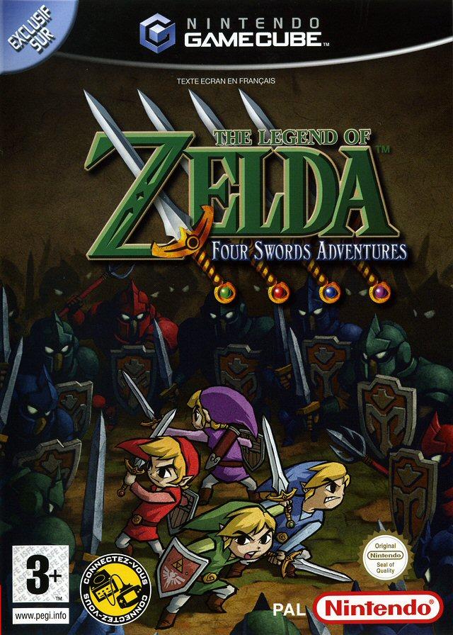 Jaquette de The Legend of Zelda : Four Swords Adventures