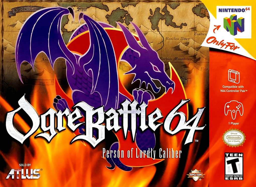 Jaquette de Ogre Battle 64 : Person of Lordly Caliber