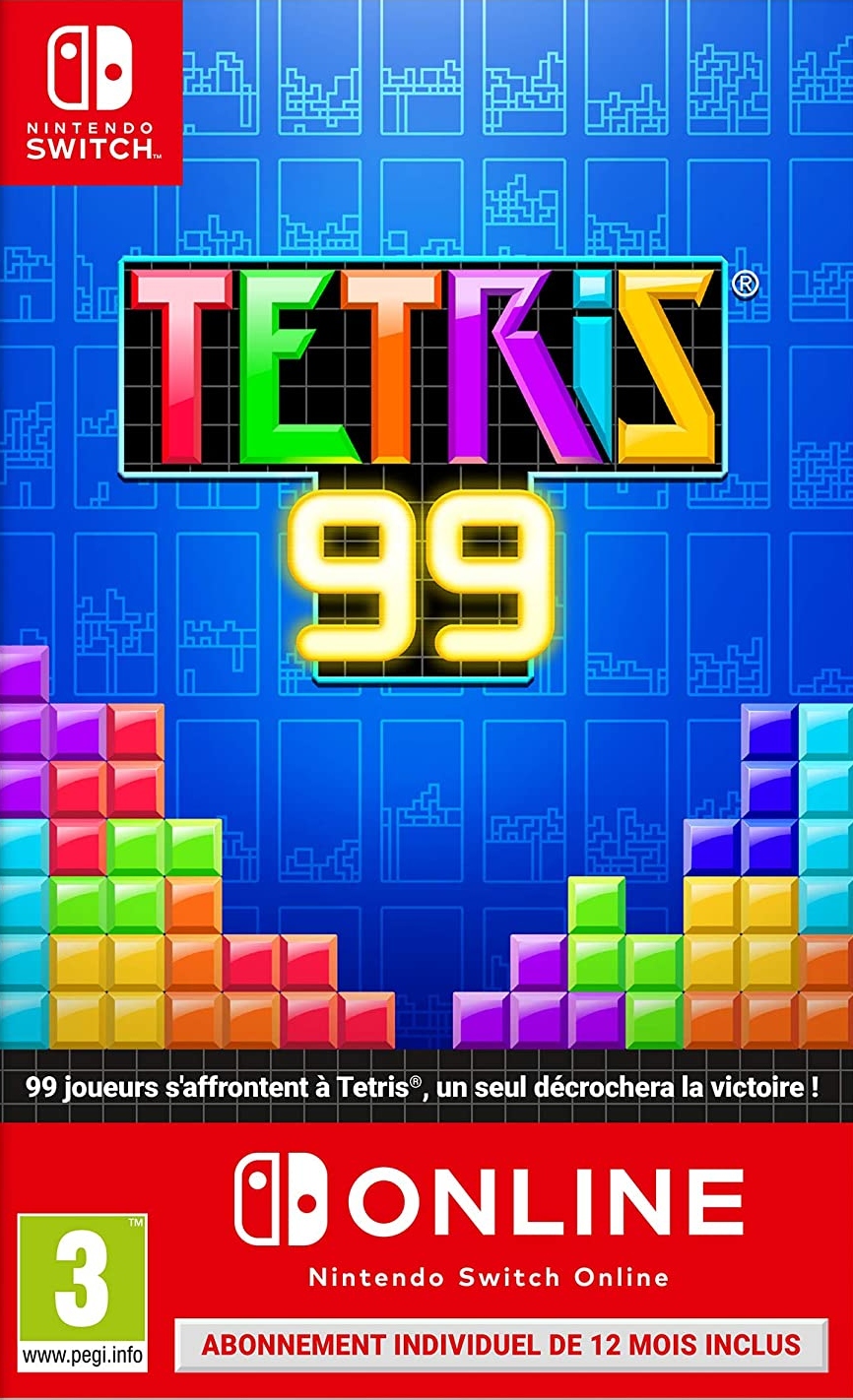 Jaquette de Tetris 99