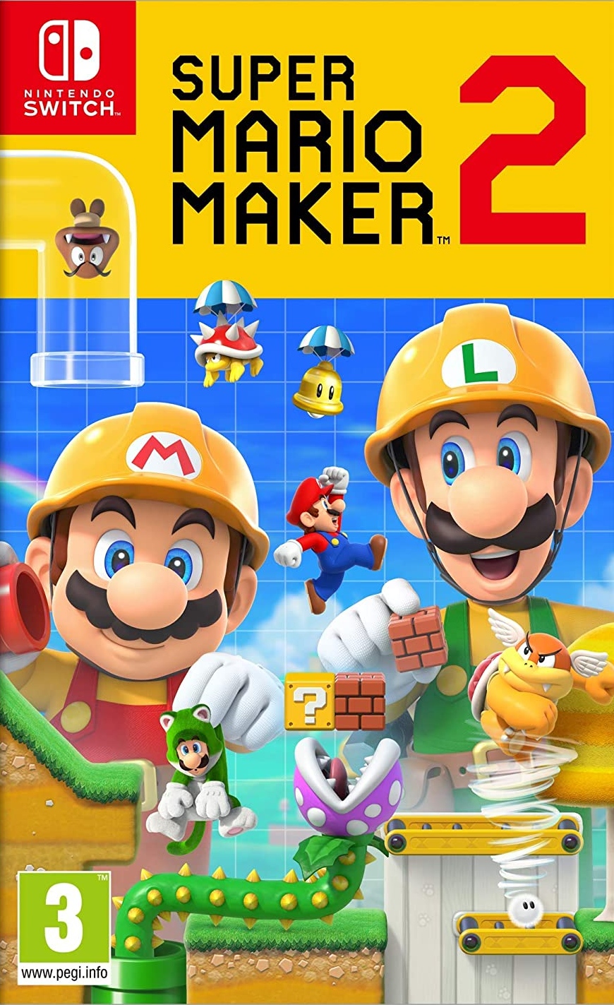 Jaquette de Super Mario Maker 2