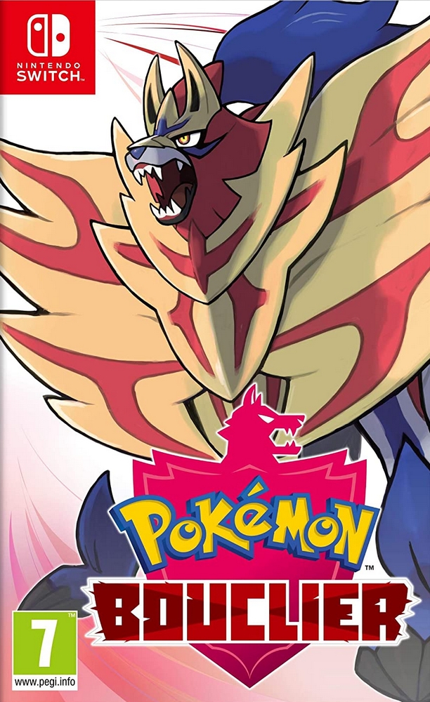 Jaquette de Pokémon Bouclier