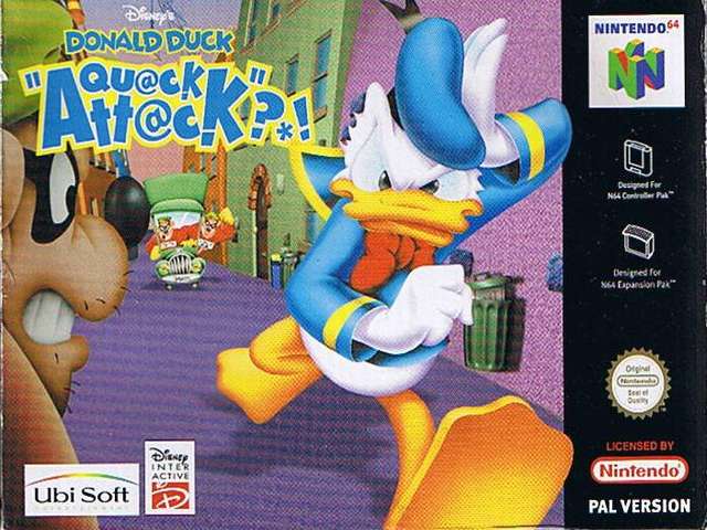 Jaquette de Donald Duck : Quack Attack