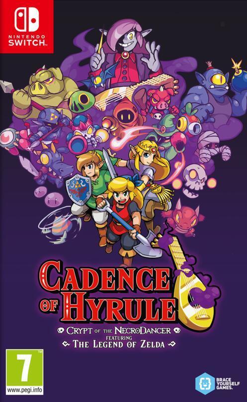 Jaquette de Cadence of Hyrule : Crypt of the NecroDancer Featuring The Legend of Zelda