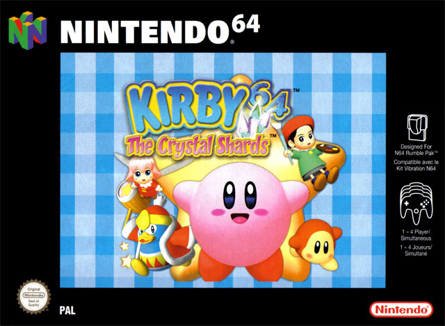 Jaquette de Kirby 64 : The Crystal Shards