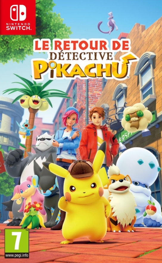 Jaquette de Détective Pikachu 2