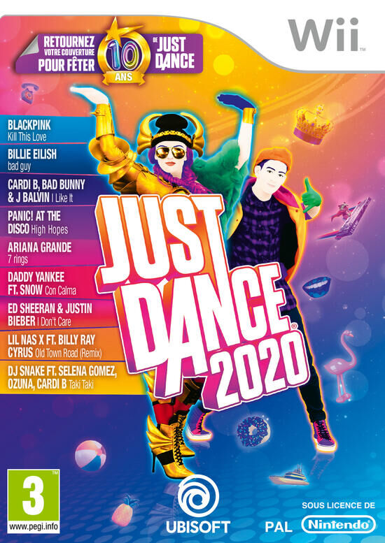 Jaquette de Just Dance 2020