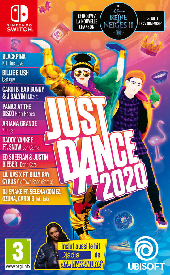Jaquette de Just Dance 2020
