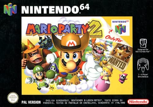 Jaquette de Mario Party 2