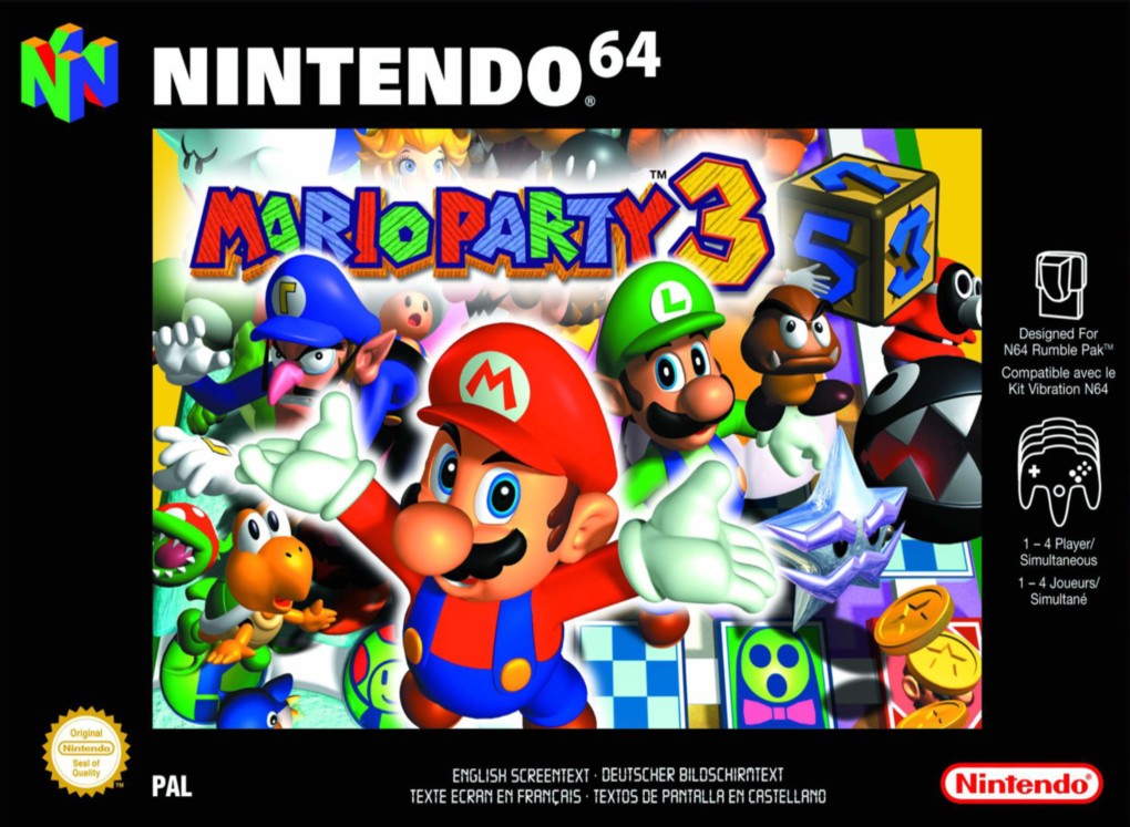Jaquette de Mario Party 3