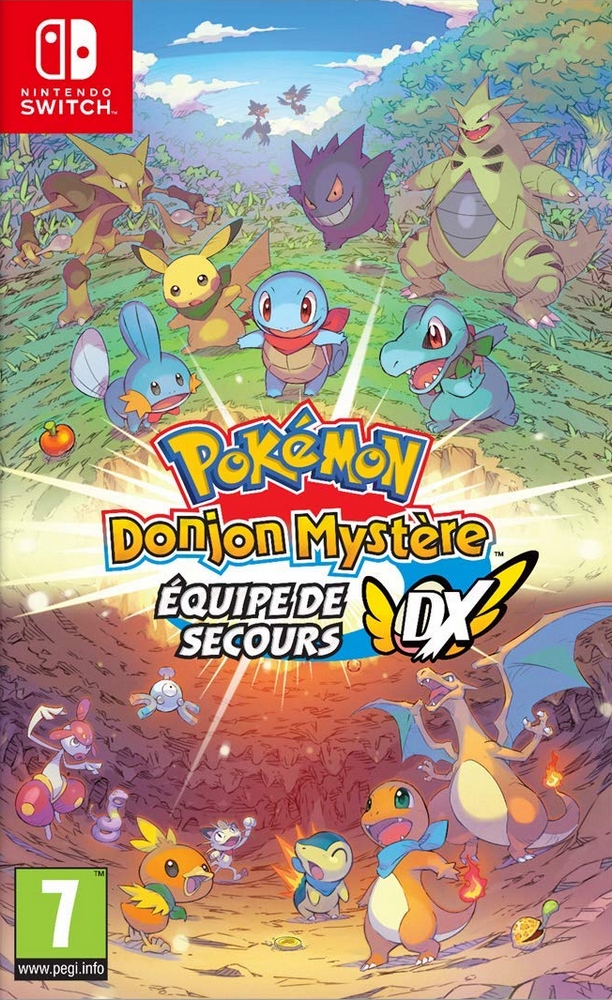Jaquette de Pokémon Donjon Mystère - Equipe de Secours DX