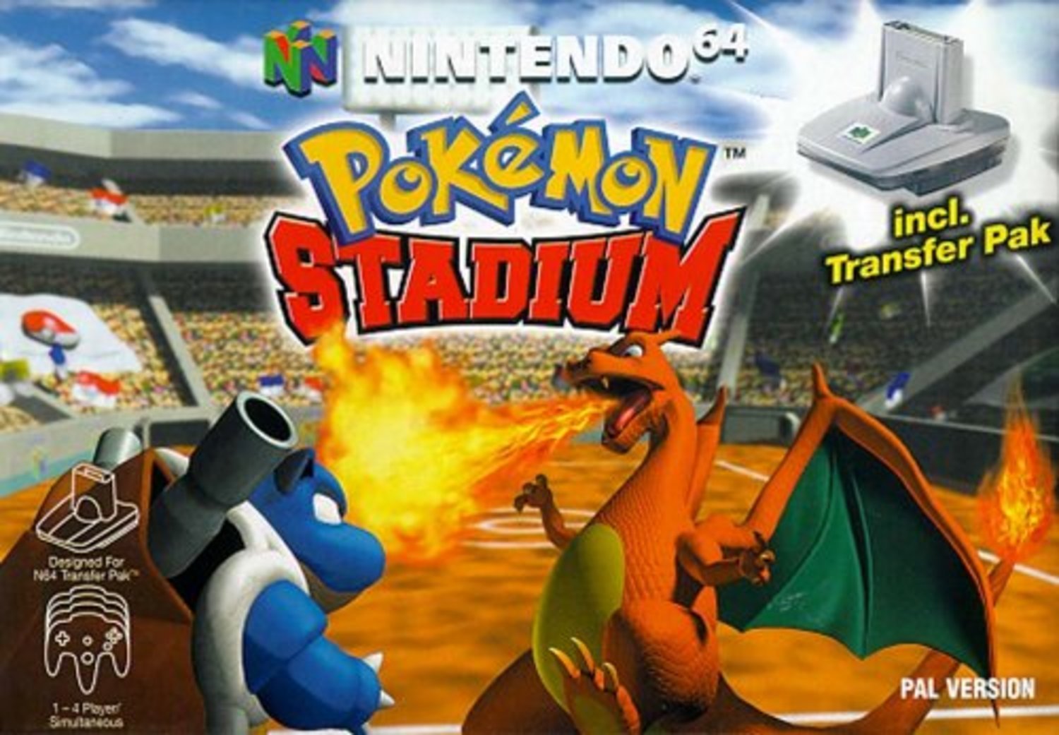 Jaquette de Pokémon Stadium