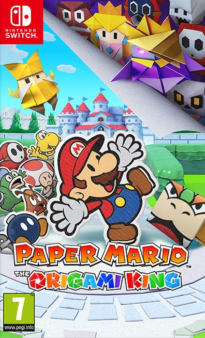 Jaquette de Paper Mario : The Origami King