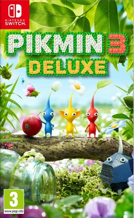 Jaquette de Pikmin 3 Deluxe
