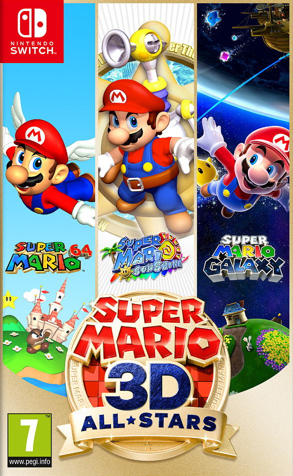 Jaquette de Super Mario 3D All-Stars