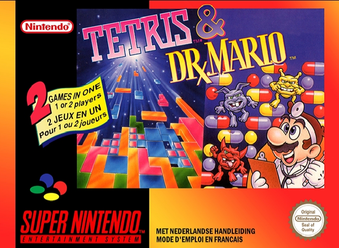 Jaquette de Tetris & Dr. Mario