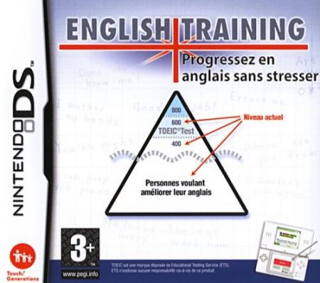 Jaquette de English Training: Progressez en anglais sans stresser