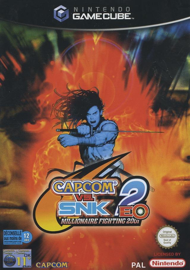 Jaquette de Capcom vs. SNK 2 EO : Millionaire Fighting 2001