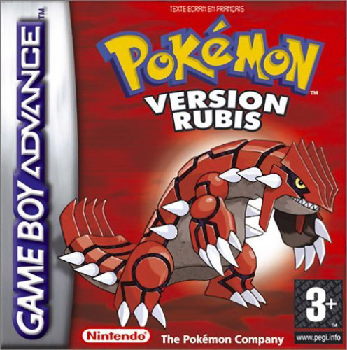 Jaquette de Pokémon Version Rubis