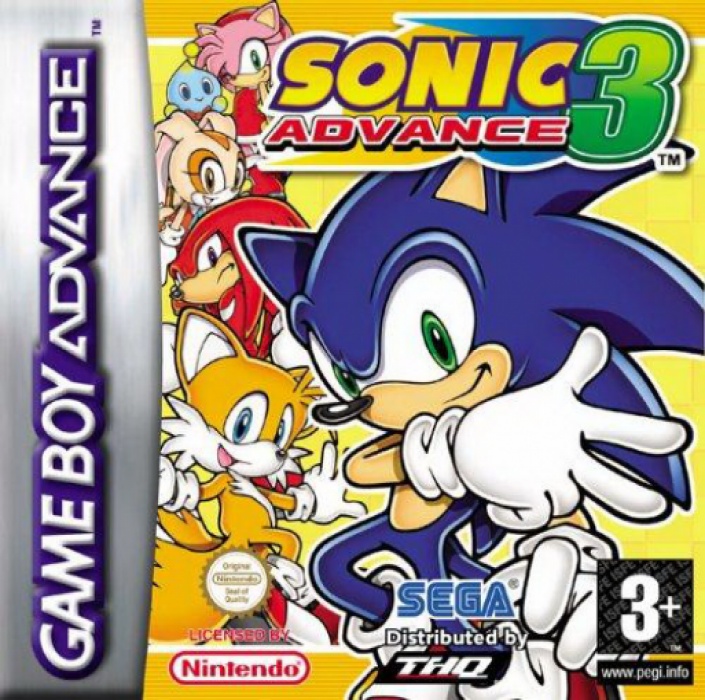 Jaquette de Sonic Advance 3