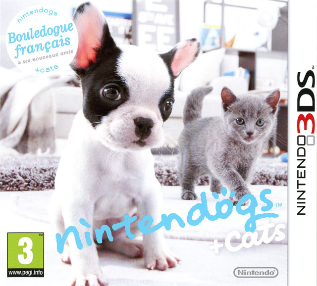 Jaquette de Nintendogs + Cats : Bouledogue Français & ses nouveaux amis