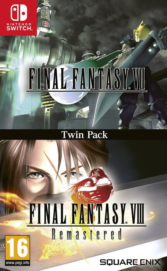 Jaquette de Final Fantasy VII / Final Fantasy VIII Remastered Twin Pack