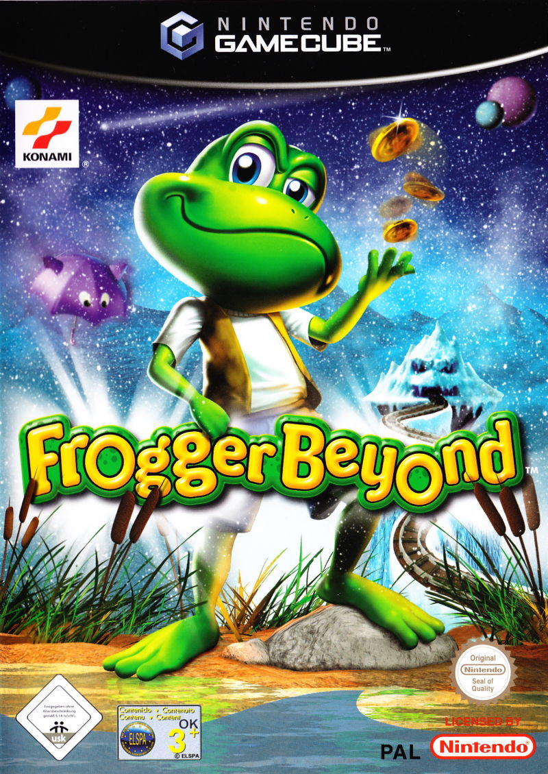 Jaquette de Frogger Beyond