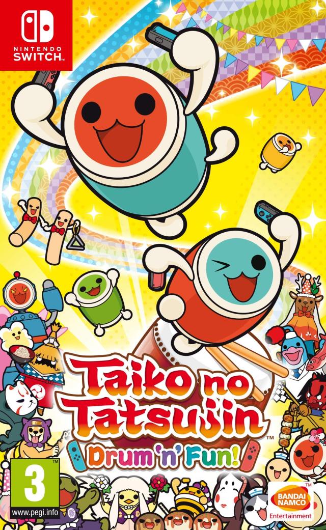 Jaquette de Taiko no Tatsujin : Drum'n'Fun !
