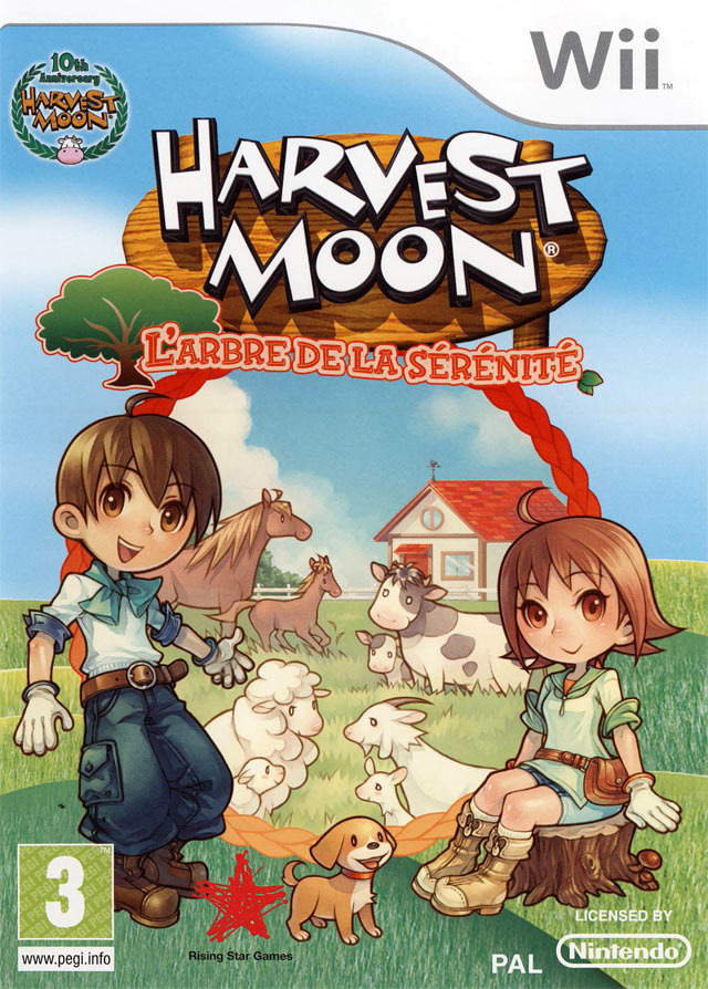Jaquette de Harvest Moon : L'Arbre de la Sérénité