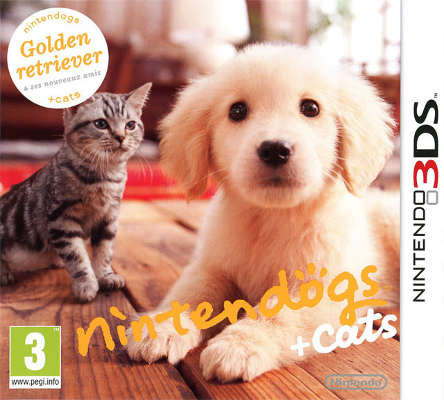 Jaquette de Nintendogs + Cats : Golden Retriever & ses nouveaux amis