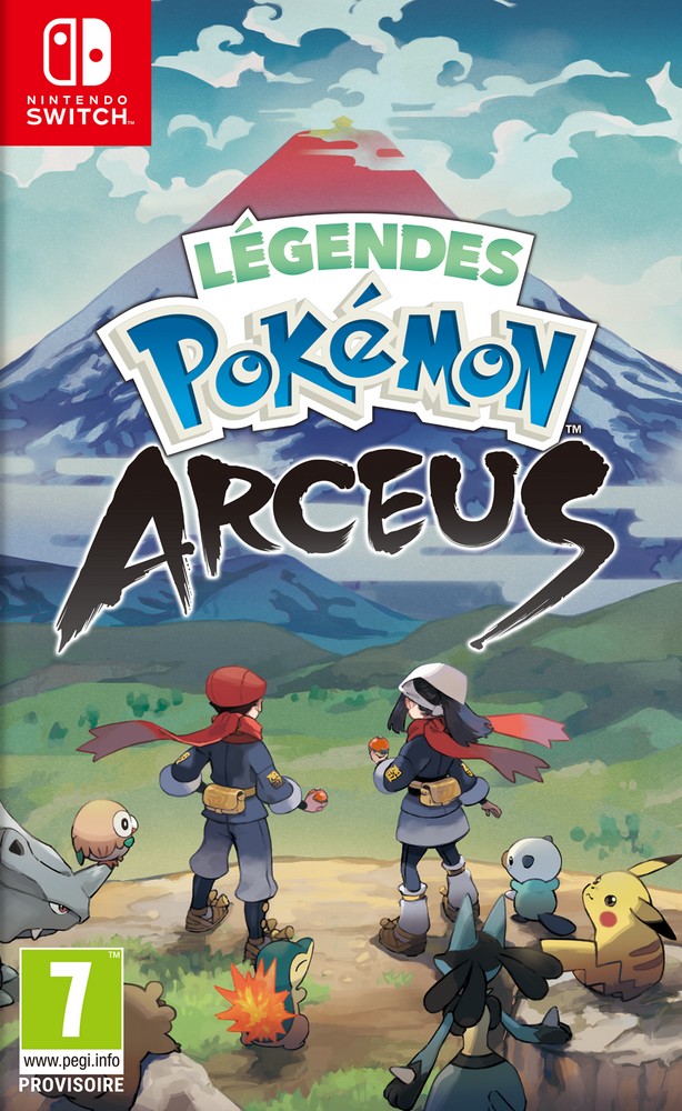 Jaquette de Légendes Pokémon : Arceus