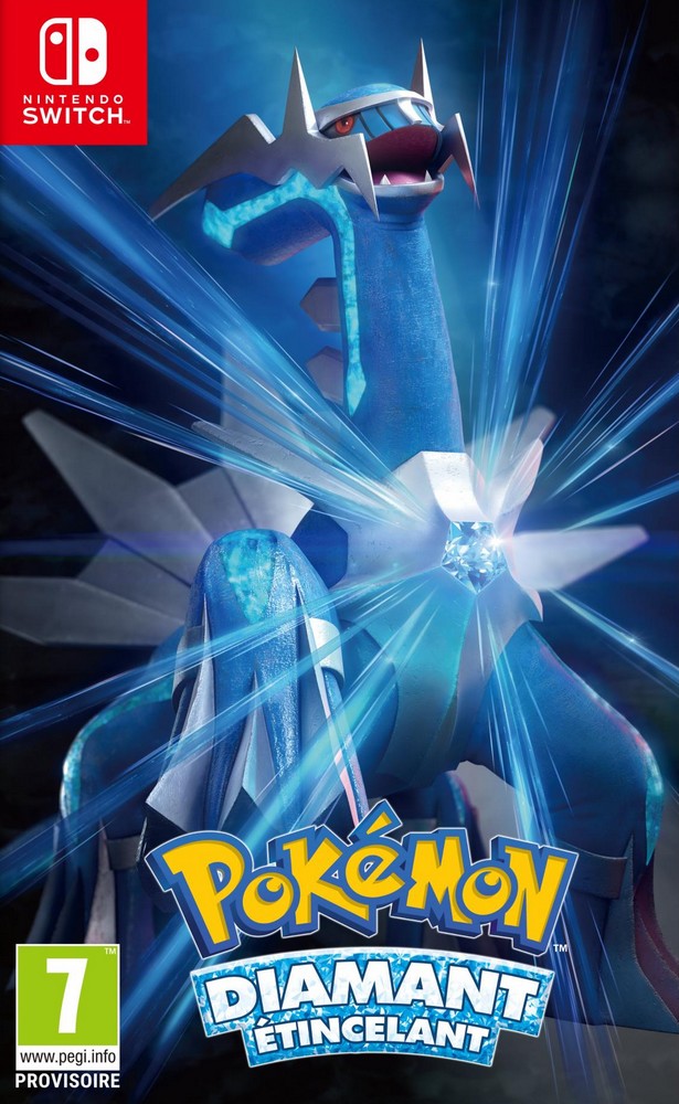 Jaquette de Pokémon Diamant Étincelant
