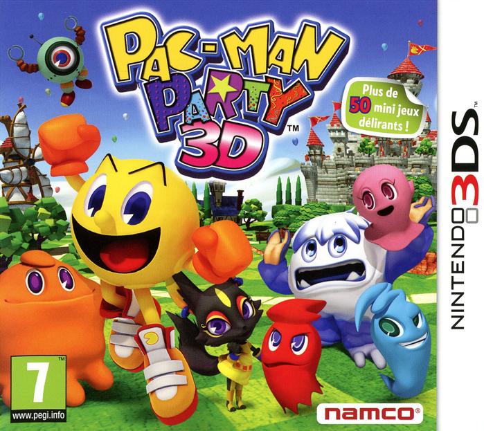 Jaquette de Pac-Man Party 3D