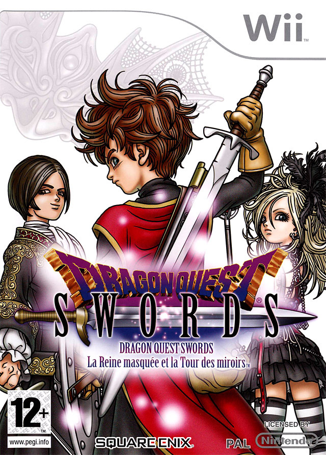 Jaquette de Dragon Quest Swords : La Reine Masquée et la Tour des Miroirs