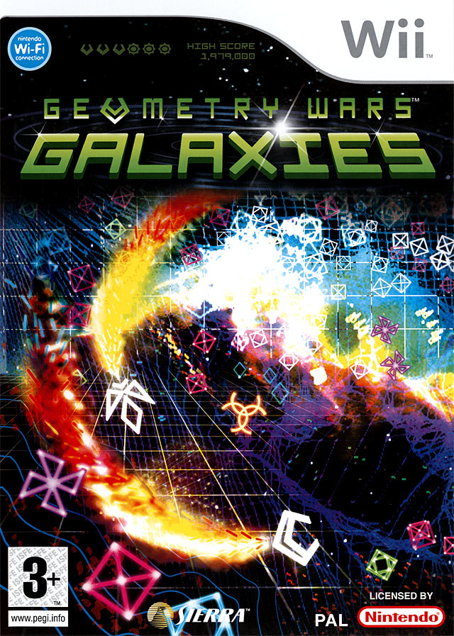 Jaquette de Geometry Wars Galaxies