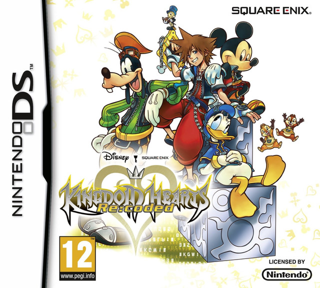 Jaquette de Kingdom Hearts Re : Coded
