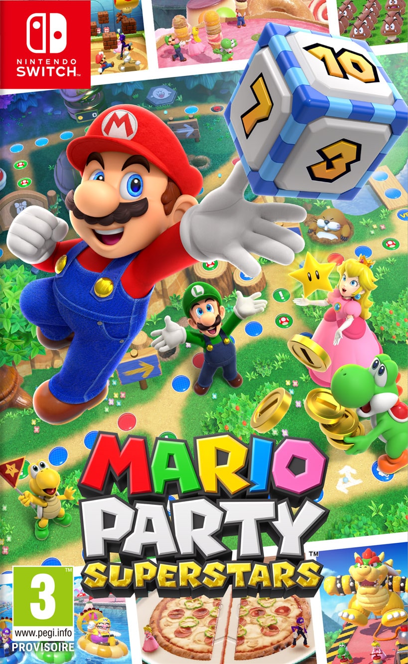 Jaquette de Mario Party Superstars