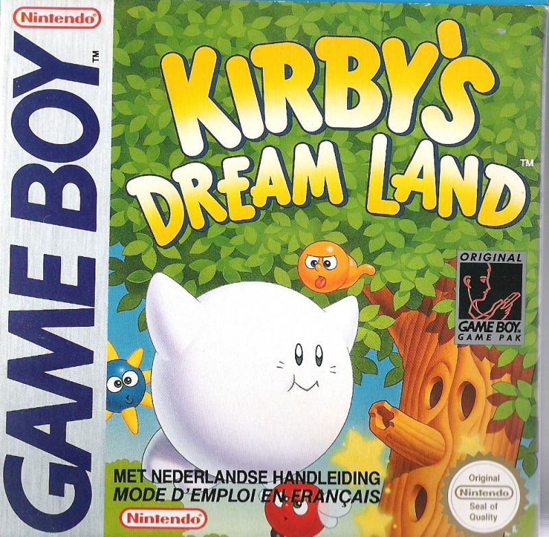 Jaquette de Kirby's Dream Land