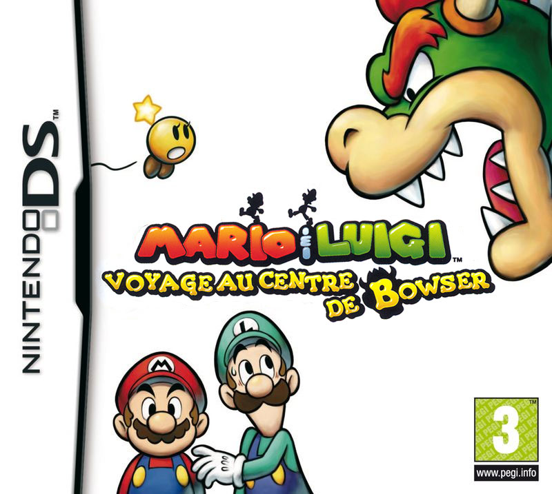 Jaquette de Mario & Luigi : Voyage au Centre de Bowser