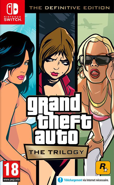 Jaquette de Grand Theft Auto : The Trilogy – The Definitive Edition