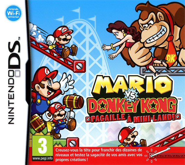 Jaquette de Mario vs. Donkey Kong : Pagaille à Mini-Land !
