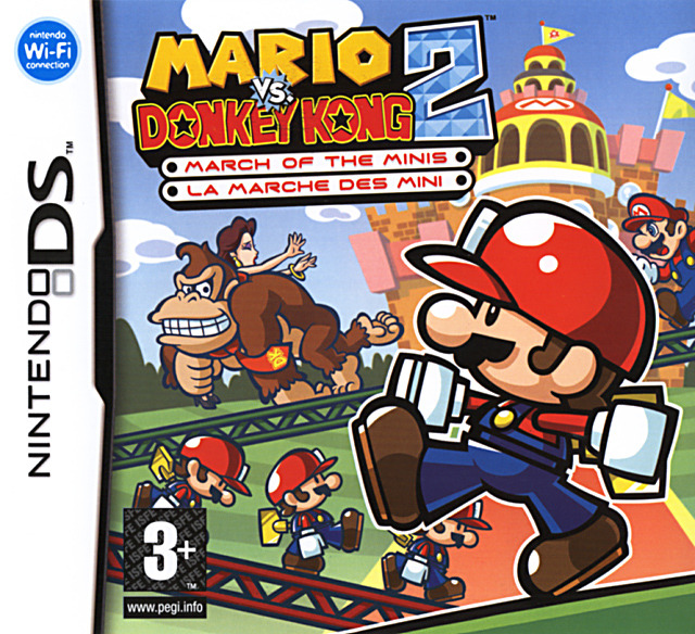 Jaquette de Mario Vs. Donkey Kong 2 : La Marche des Mini