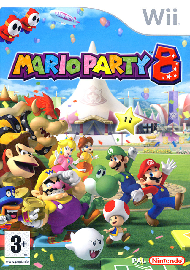 Jaquette de Mario Party 8