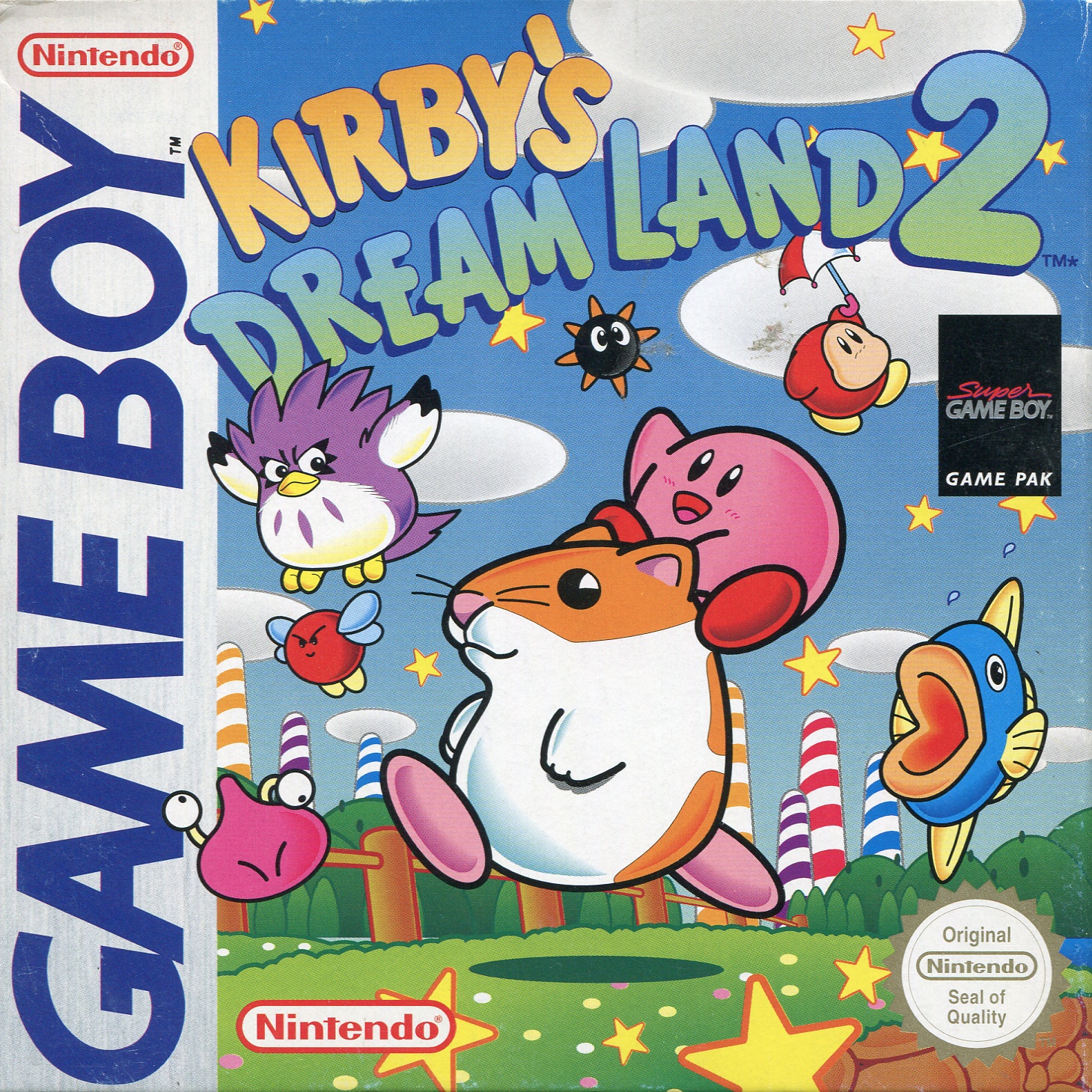 Jaquette de Kirby's Dream Land 2