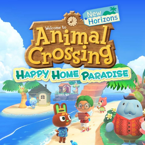 Jaquette de Animal Crossing : New Horizons – Happy Home Paradise