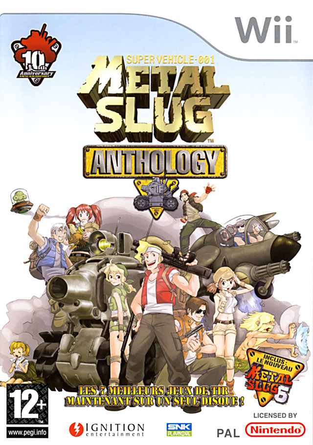 Jaquette de Metal Slug Anthology