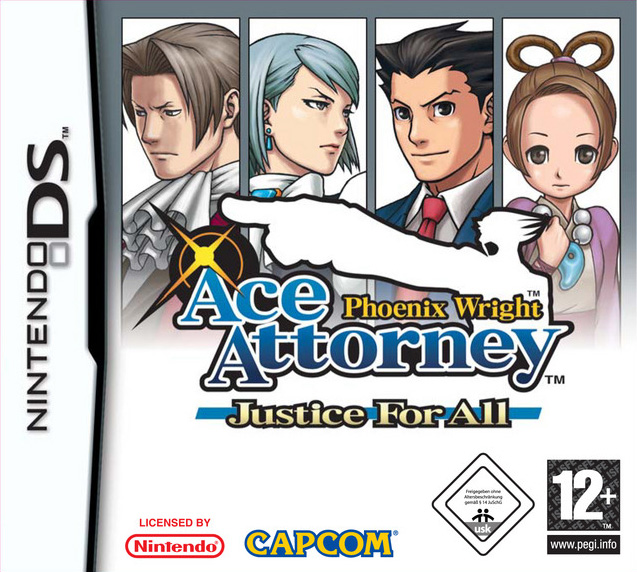 Jaquette de Phoenix Wright : Ace Attorney : Justice For All