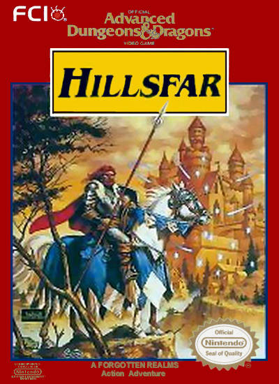 Jaquette de Advanced Dungeons & Dragons : Hillsfar