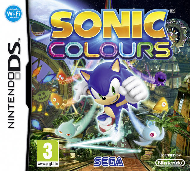 Jaquette de Sonic Colours