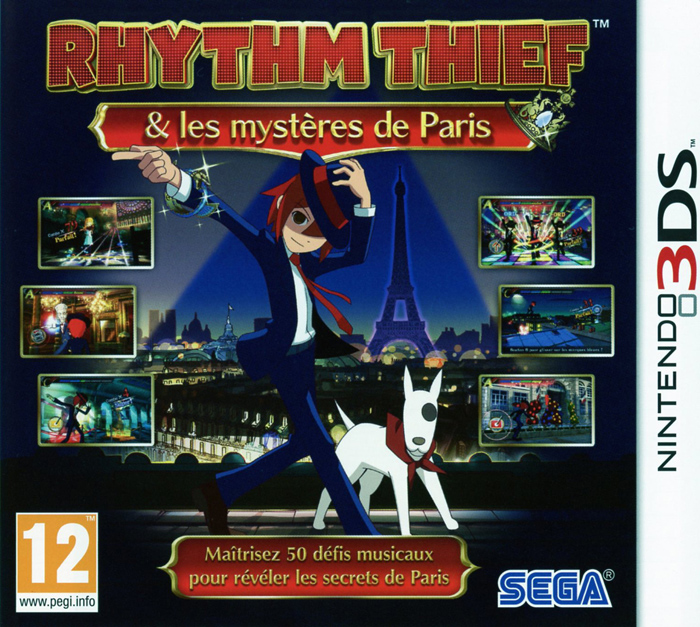 Jaquette de Rhythm Thief & les Mystères de Paris