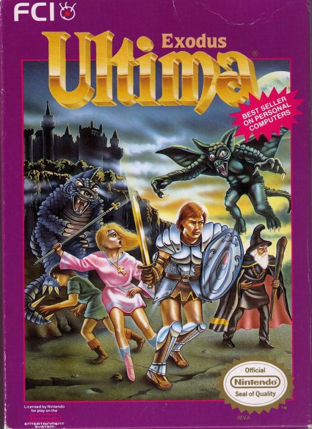 Jaquette de Ultima : Exodus